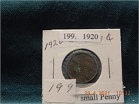 1920  Small Penny