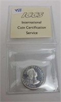 CANADA FIFTY CENT SILVER 1962 COIN