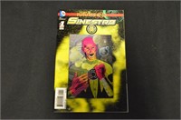 DC Sinestro #1, Futures End,  Lenticular cover