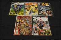 X-O MAN O WAR COMIC BOOKS LOT