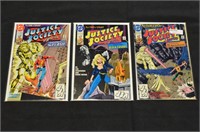 DC Justice Society Comics (3) 1991