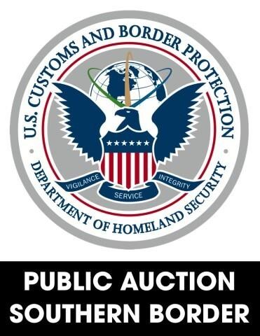 U.S. Customs & Border Protection online auction 6/7/2021