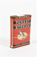 FOREST AND STREAM PIPE TOBACCO POCKET TIN