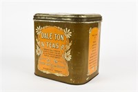 DALE-TON TEAS TIN 9"