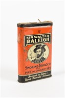 SIR WALTER RALEIGH TOBACCO POCKET TIN