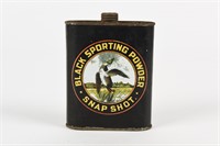 C.I.L. BLACK SPORTING POWDER SNAP SHOT TIN 4"