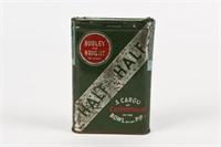 HALF AND HALF BURLEY AND LIGHT TOBACCO POCKET TIN