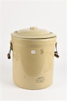 MEDALTA FIVE GALLON OPEN CROCK WITH LID AND
