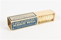 DR. STANLEY'S HEADACHE WAFERS BOX WITH CONTENT