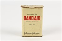 JOHNSON & JOHNSON BAND-AID TIN 3.5"