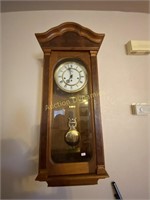 Key Wound Pendellum Wall Clock
