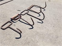 Vintage hay hooks