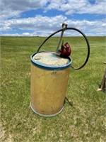 Poly Barrel w/Hand Pump