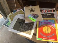 group of misc, music books (approx. 15 total)