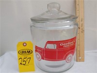Gordon's Fresh Foods Cracker Jar 8"
