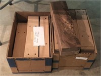 (2) Boxes of Maple Stock Wood