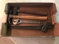 Tools- Hammer and Adjustable Wrenches