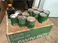 11 Cans of Lawn-Boy 2 Cycle Oil