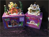 Grinch Lighted Houses & Figurines