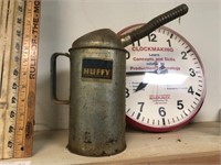Huffy Oil Can, Yard Sticks, Antique Light