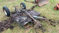 5' Gyro Mower w/ pto Dr. 2 Whl Carrier