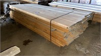 Lift of 1x8x8' Planed Pine Lumber