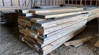 Lift of 2x8x8' Pine Rough Cut Lumber