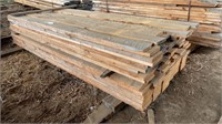 Lift of 1x6x8' Rough Cut Pine Lumber