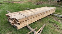 Lift Of 2x10x12' Planed Spruce Planks