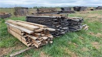 3 Bundles of  Rough Lumber to include