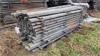 Bundle of 2x4x8' Rough Spruce Lumber