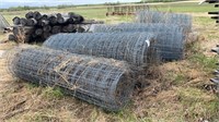 6 Partial rolls of 8' Elk Fence