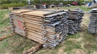 2 Bundles of 1x6x8' Pine Rough Lumber