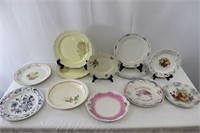 Assorted Vintage Floral Plates