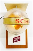 Vintage Schlitz Beer Spinning Pub Light, Works