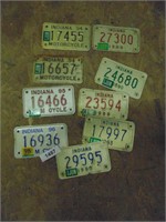 Motorcycle License Plates