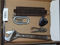 Crescent Wrench, Vise Grips, Vintage Door Stops