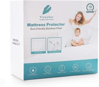 viewstar Waterproof Bamboo Mattress Protector