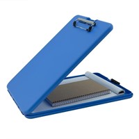 Saunders Blue SlimMate Plastic Storage Clipboard