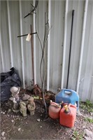 Gas Cans & Lawn Ornaments