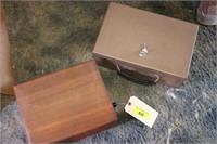 Lock Box and Wooden Box