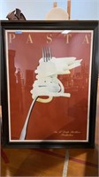 LARGE FRENCH POSTER "PASTA"