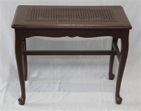 Caned Bench Seat