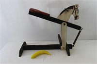 Vintage Wooden Horse Seesaw