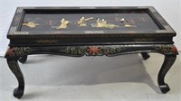 Antique Chinese Coffee Table - Black Lacquer