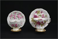 2 pc Royal Albert Tea China Cups & Saucers