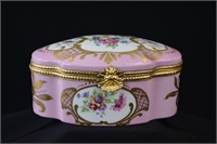 Limoges Porcelain Dresser / Vanity Box