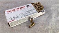 (50) Winchester 240gr 44 Rem Magnum JSP Ammo