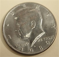 1989 Kennedy Half Dollar