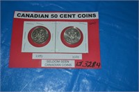 CANADIAN .50 CENT -SELDOM SEEN 1973 AND 1982